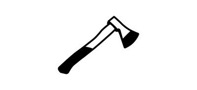 Image for Hatchet Axe Tools Cricut SVG Design