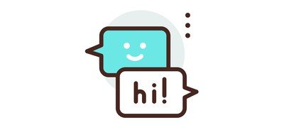 Image for Hello Message Chat Cricut SVG Design