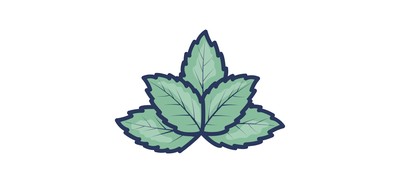 Image for Free Herb Leaf Mint Cricut SVG Design