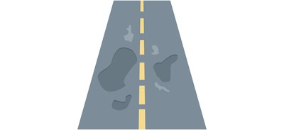 Image for Highway Road Intersection Cricut SVG Design