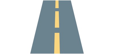 Image for Highway Path Road Cricut SVG Design