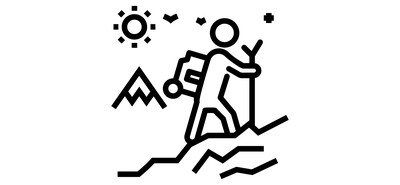 Image for Hitchhiking Backpacking Adventure Cricut SVG Design