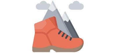 Image for Hiking Boots Pastime Cricut SVG Design