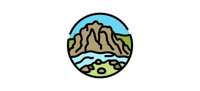 Image for Hill Mountain Landscape Cricut SVG Design