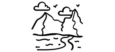 Image for Peaks Hills Mountains Cricut SVG Design