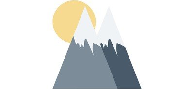 Image for Hills Mountains Scenery Cricut SVG Design