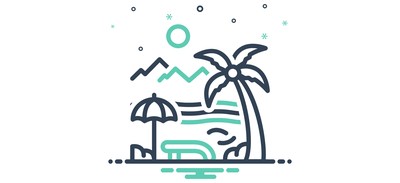 Image for Holiday Vacation Summer Cricut SVG Design