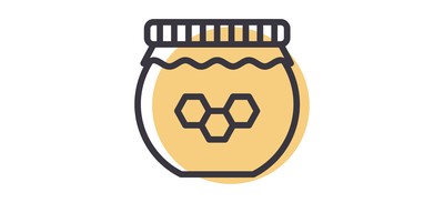 Image for Honey Jar Bottle Cricut SVG Design