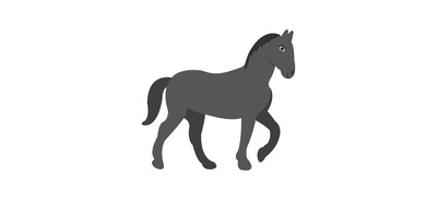 Image for Horse Animal Wildlife Cricut SVG Design