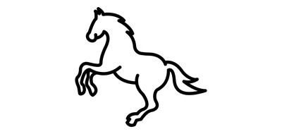 Image for Horse Animal Wildlife Cricut SVG Design