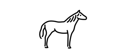 Image for Horse Animal Mammal Cricut SVG Design