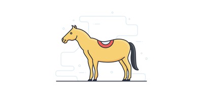 Image for Horse Animal Mammal Cricut SVG Design