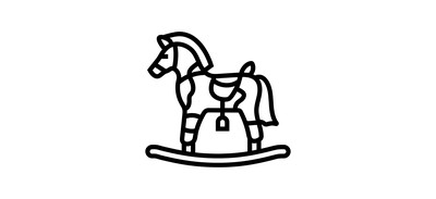 Image for Horse Chair Kid Cricut SVG Design