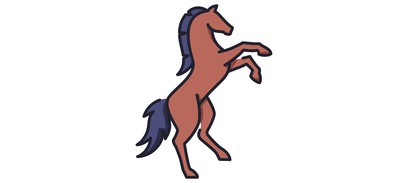 Image for Cartoon Horse Cricut SVG Design