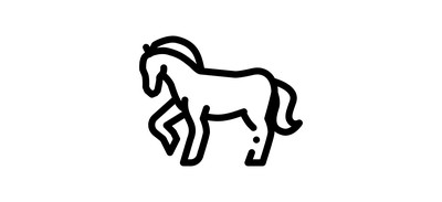 Image for Horse Animal Equestrian Cricut SVG Design