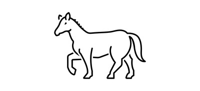 Image for Horse Running Pony Cricut SVG Design