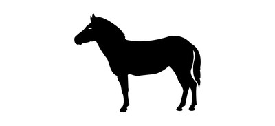 Image for Animal Horse Domestic Animal Cricut SVG Design