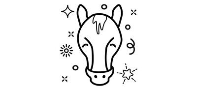 Image for Horse Creature Foal Cricut SVG Design