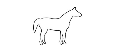 Image for Horse Caballo Race Cricut SVG Design