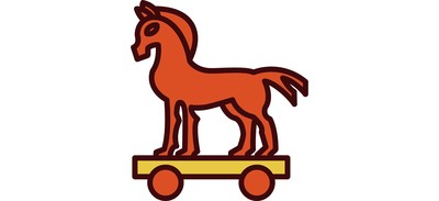 Image for Horse Infection Malware Cricut SVG Design