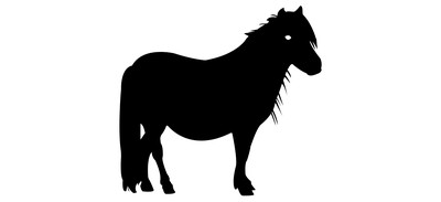 Image for Animal Horse Domestic Animal Cricut SVG Design