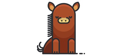 Image for Horse Animal Cricut SVG Design