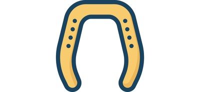 Image for Horseshoe Horse Shoe Cricut SVG Design