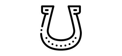 Image for Horseshoe Equestrian Animal Cricut SVG Design