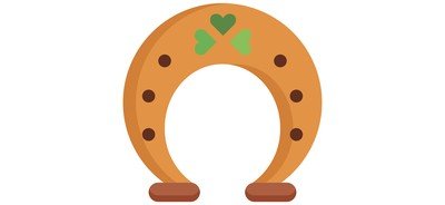 Image for Horseshoe St Patrick Day Luck Cricut SVG Design