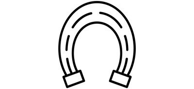 Image for Horseshoe Horse Decoration Cricut SVG Design