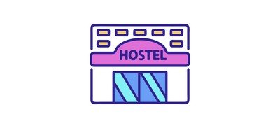 Image for Hostel Building Travel Cricut SVG Design