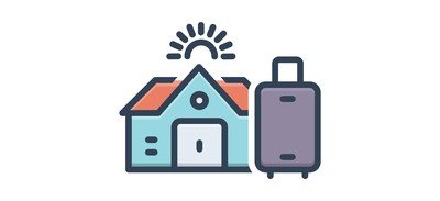 Image for Hostel Luggage Dorm Cricut SVG Design