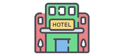 Image for Hotel Building Travel Cricut SVG Design