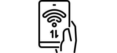 Image for Hotspot Smartphone Connection Cricut SVG Design