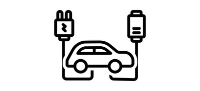 Image for Hybrid Charging Automobile Cricut SVG Design