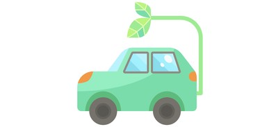 Image for Hybrid Car  Cricut SVG Design