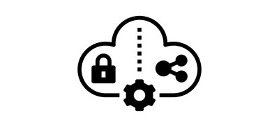 Image for Hybrid Cloud  Cricut SVG Design