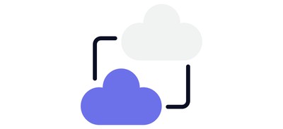 Image for Hybrid Cloud Technology Network Cricut SVG Design