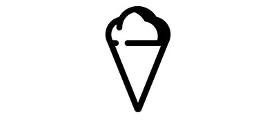 Image for Icecream Cone Flavour Cricut SVG Design