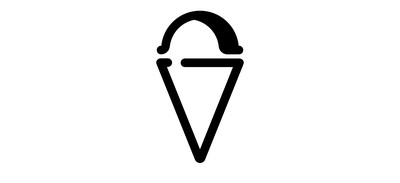 Image for Icecream Cone Cream Cricut SVG Design