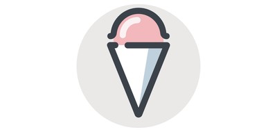 Image for Icecream Cone Cream Cricut SVG Design