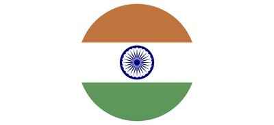 Image for India Flag Circle Cricut SVG Design