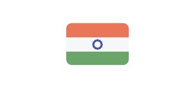 Image for India Flag Country Cricut SVG Design