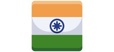 Image for Free India Country Flag Flag Cricut SVG Design