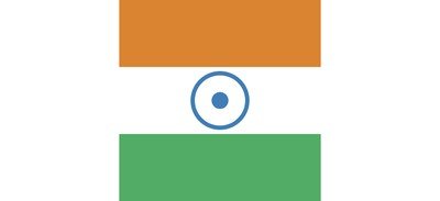 Image for India Flag World Cricut SVG Design