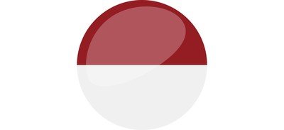 Image for Indonesia Flag Country Cricut SVG Design