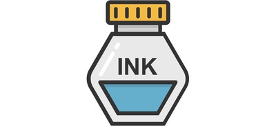 Image for Ink Inkwell Pot Cricut SVG Design