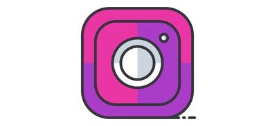 Image for Free Instagram Social Media Cricut SVG Design