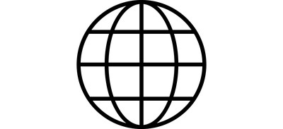 Image for Global Coverage Globe Map Cricut SVG Design