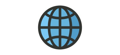 Image for Internet Globe Web Cricut SVG Design